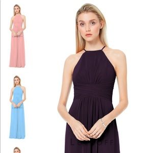 Bella bridesmaid -Bill Levkoff dress, plum, size 6